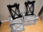 Paire de platines basses 63 Base pour sièges baquets – compétition