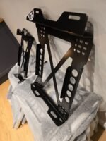 Paire de platines basses 63 Base pour sièges baquets – compétition – Image 4
