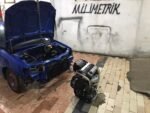 moteur tu5j4 nfx 1.6 16v peugeot 106 s16 citroën saxo vts complet avec boîte de vitesses – Image 4