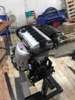 moteur tu5j4 nfx 1.6 16v peugeot 106 s16 citroën saxo vts complet avec boîte de vitesses – Image 11