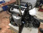 moteur tu5j4 nfx 1.6 16v peugeot 106 s16 citroën saxo vts complet avec boîte de vitesses