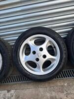 Lot de 4 jantes Peugeot 106 S16 d’origine 14 pouces avec pneus – Occasion – Image 5