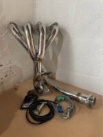 collecteur d’échappement inox Toyosports 4-2-1 pour moteur 8V avec sondes – Image 3