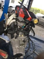 Moteur TU5J4 NFX 1.6 16V Peugeot 106 S16 Citroën Saxo VTS + Boîte MA + Radiateur d'huile Mocal – 82 662 km – Image 4