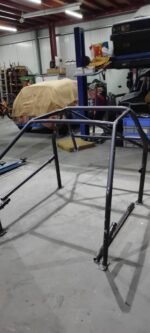 Arceau de sécurité multipoints renforcé Peugeot 106 / Citroën Saxo – structure acier avec renforts latéraux – Image 3