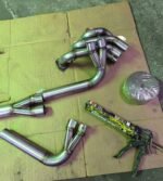 Collecteur performance inox 4-2-1 pour moteur 1.6 16V Peugeot 106 S16 / Citroën Saxo VTS – Image 11