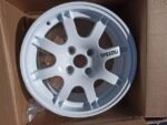 4 Jantes Speedline Rallye Blanches 15” – 4×108 Peugeot 106 / Saxo