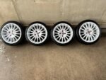 Lot de 4 Jantes OZ Racing 15” Blanches avec Pneus – 4×108 – Image 7