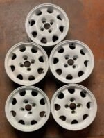 Lot de 5 Jantes Speedline SL2013 Blanches 15” – Peugeot 106 / Citroën Saxo
