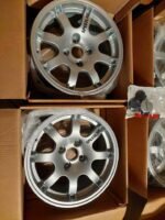 Jeu de 4 Jantes Speedline SL434 Gris Argent 15” – 4×108 – Image 7