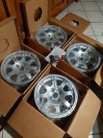Jeu de 4 Jantes Speedline SL434 Gris Argent 15” – 4×108